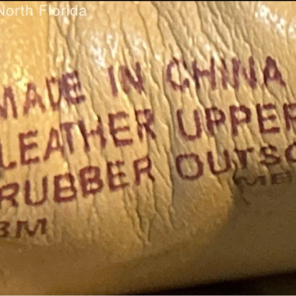 Michael Kors Red Leather Loafers with Gold Logo - Picture 8 of 9